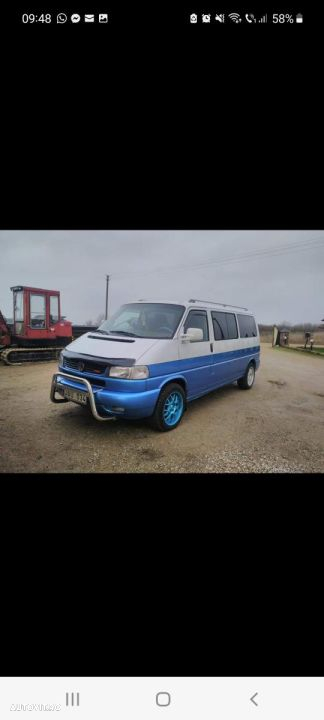 oglinzi cromate vw t4 , deflector capota,manere usi inox, măsuță bord, huse scaun,paravanturi geam - 14
