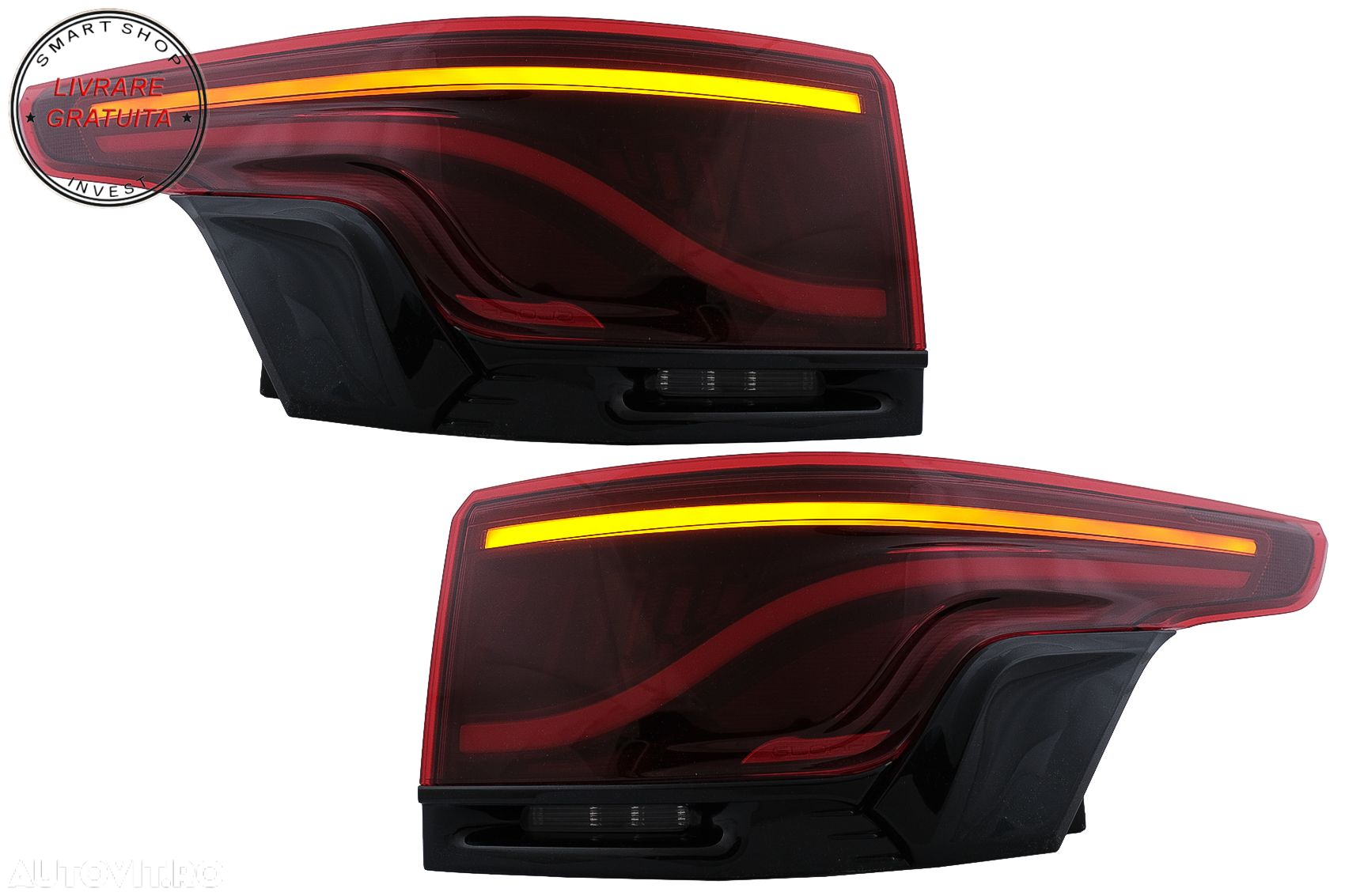 Stopuri Glohh LED LightBar Range Rover Sport L494 (2013-up) GL-5 Static- livrare gratuita - 6
