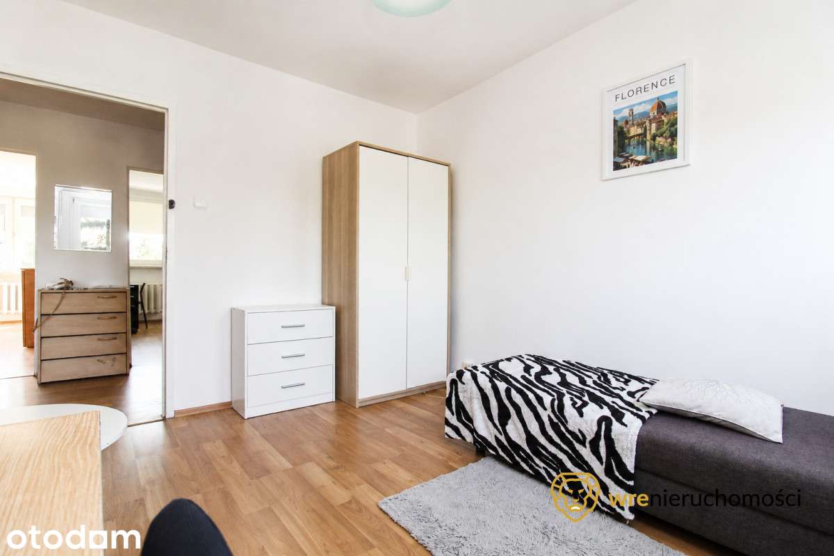 3 niezależne pokoje + balkon | osobna kuchnia