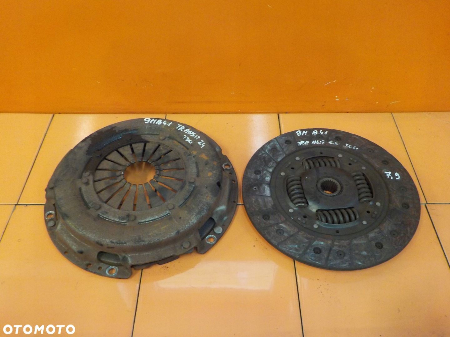 TRANSIT MK7 2.4 TDCI RWD 11r 101KM PHFA sprzeglo tarcza docisk - 1