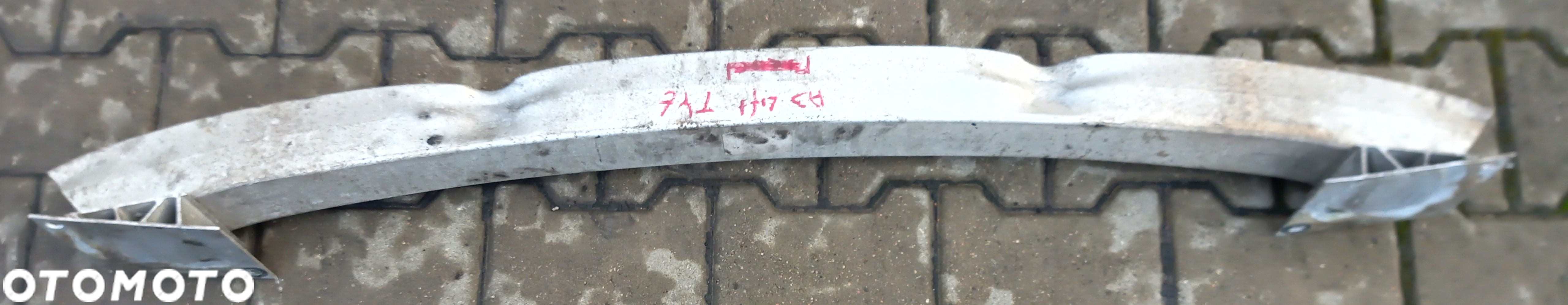 Audi A3 8P 3D belka zderzaka tył tylnego - 2