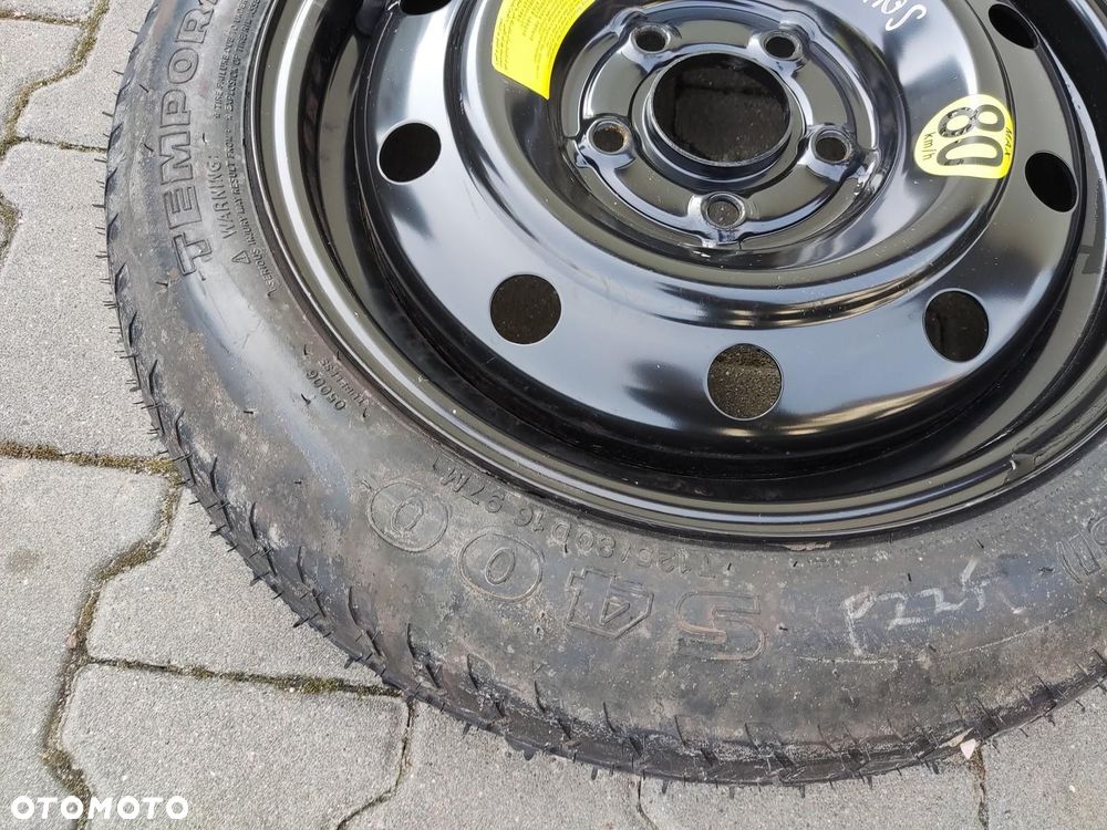 KOŁO DOJAZDOWE ZAPASOWE DOJAZDÓWKA 16 KIA SOUL I 2008-2011 - 4