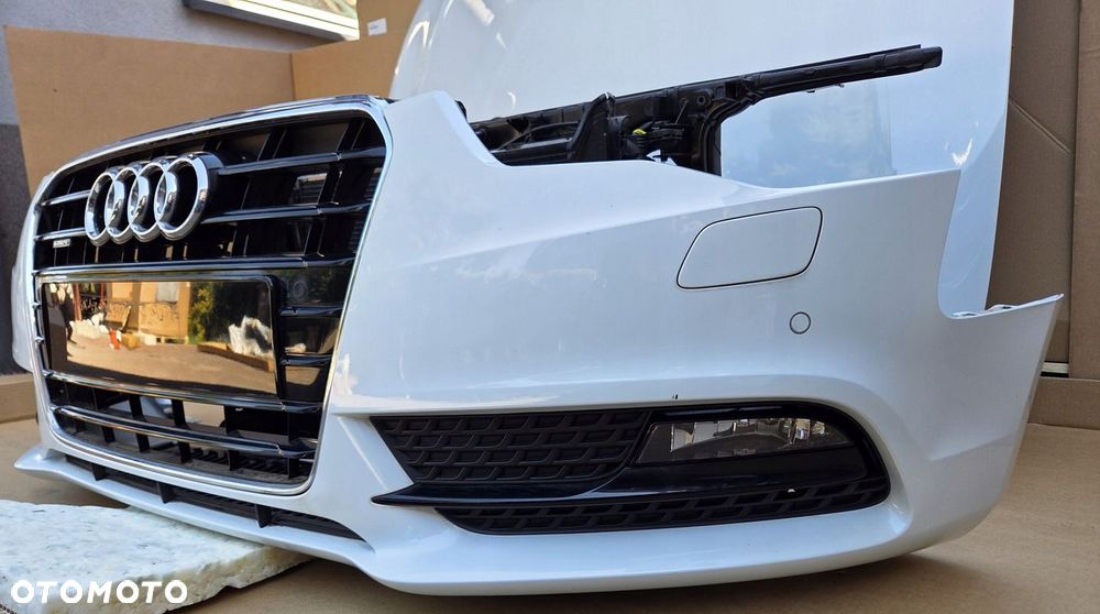 AUDI OE A5 8T LIFT LS9R PRZÓD ZDERZAK MASKA LAMPY BŁOTNIKI CHŁODNICE - 7