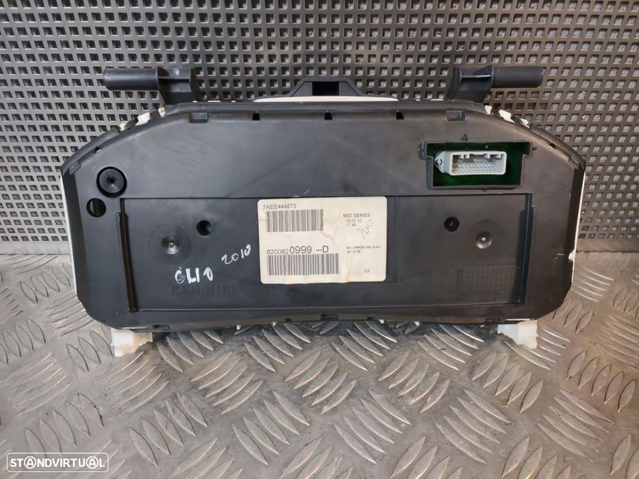 Quadrante Painel Instrumentos Renault Clio III 1.2 DP 09 a 2012 - 2