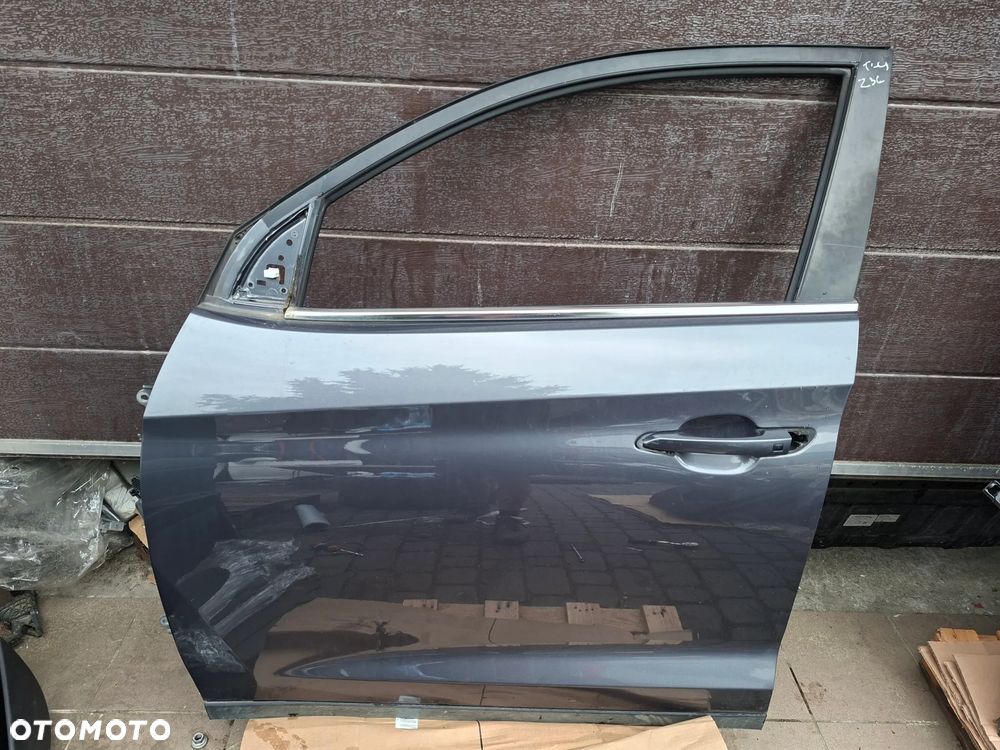 HYUNDAI TUCSON III 3 15-21 DRZWI PRAWA STRONA PRZÓD PRAWE TYŁ TYLNE PRAWE Z3G SZARY Demontaz w kolor super stan - 11