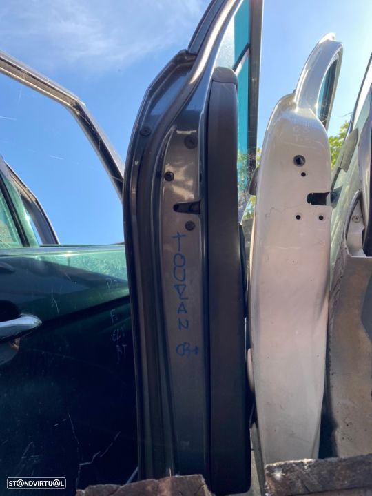 Porta Trás esquerda Vw Touran completa cinzenta - 1