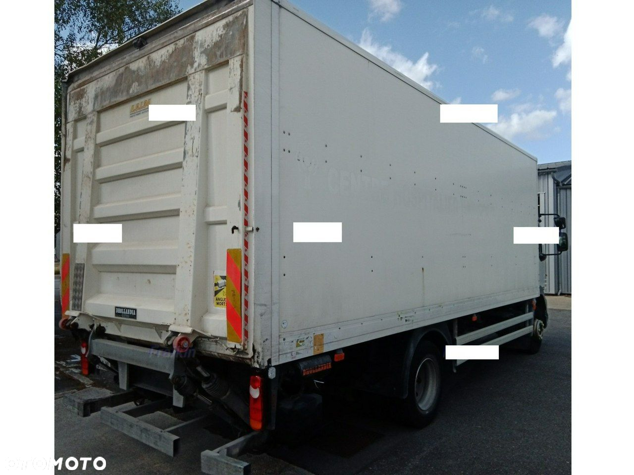 DAF LF 55.220 euro5 kontener 18p winda  tylko99000 km!! Sprowadzony - 2