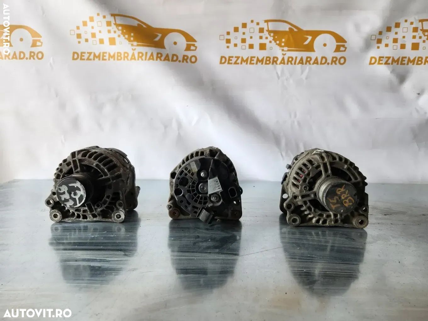 Alternator Vw Transporter T5 1.9 Tdi Motor BRR BRS 90A Testat Factura Si Garantie - 1