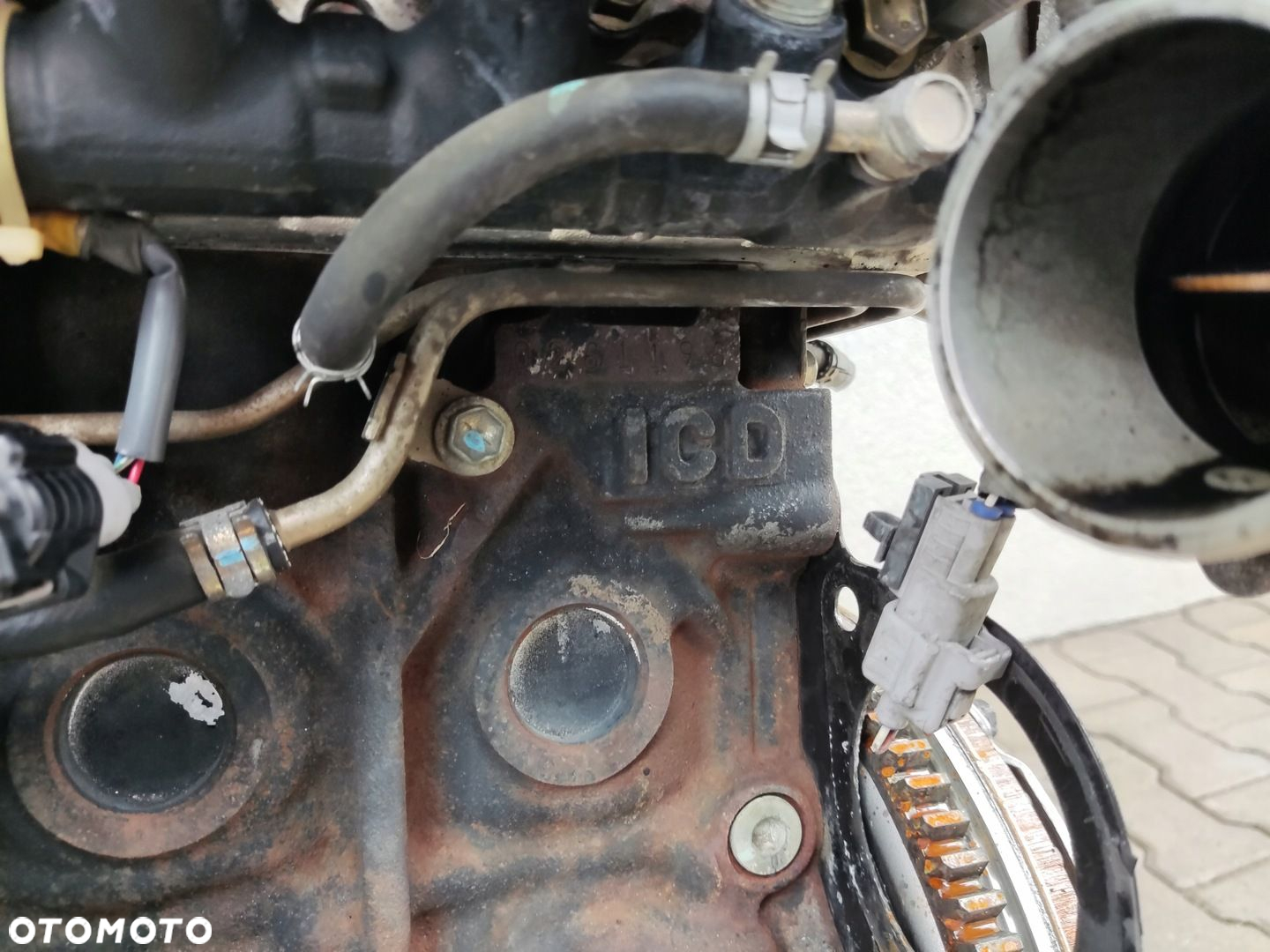 SILNIK KOMPLETNY WTRYSKIWACZE TURBOSPRĘŻARKA TOYOTA RAV4 II 1CD 2001-2005 - 11