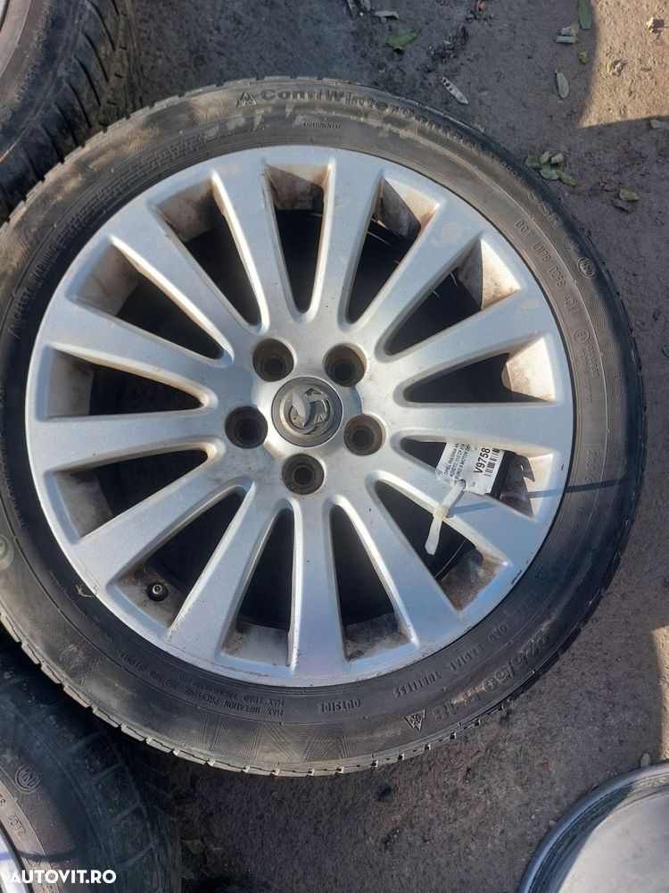 Janta aliaj set R18 5x120 anvelope iarna anvelope stare buna Opel INS - 4