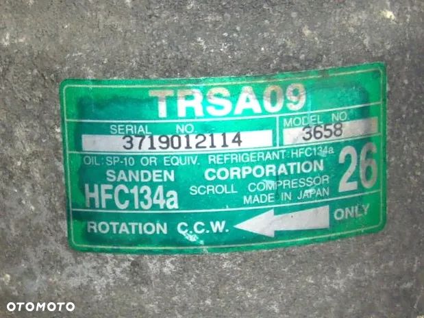 Honda Accord V VI Civic VII VIII FR-V Prelude Stream sprężarka klimatyzacji 1.4 1.5 1.6 1.7 2.0 2.2 - 6