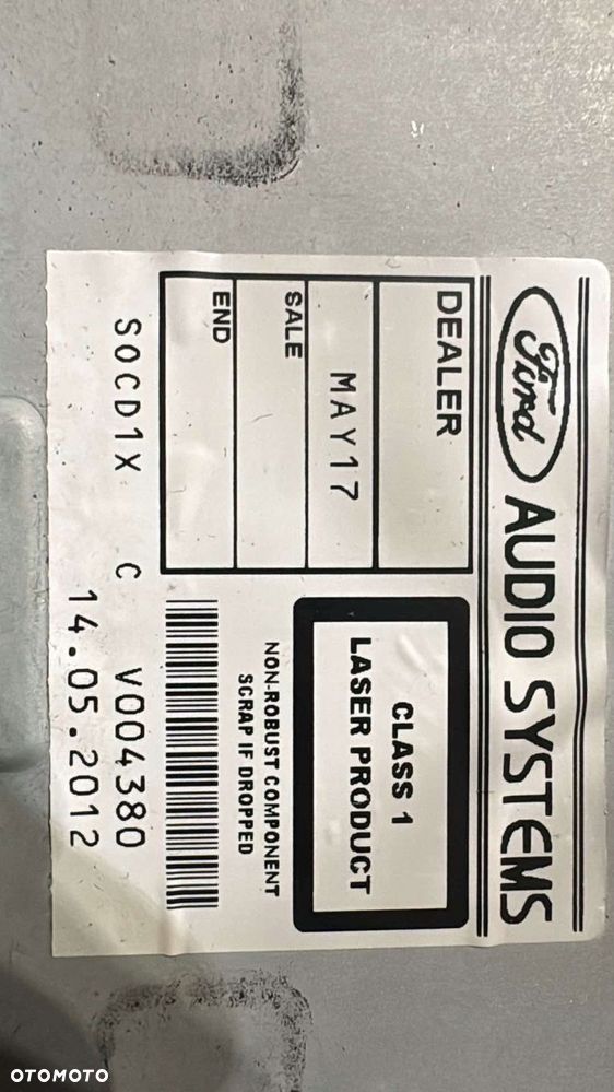 radio sony ford mondeo mk4 s-max mk1 lift 2012r - 2