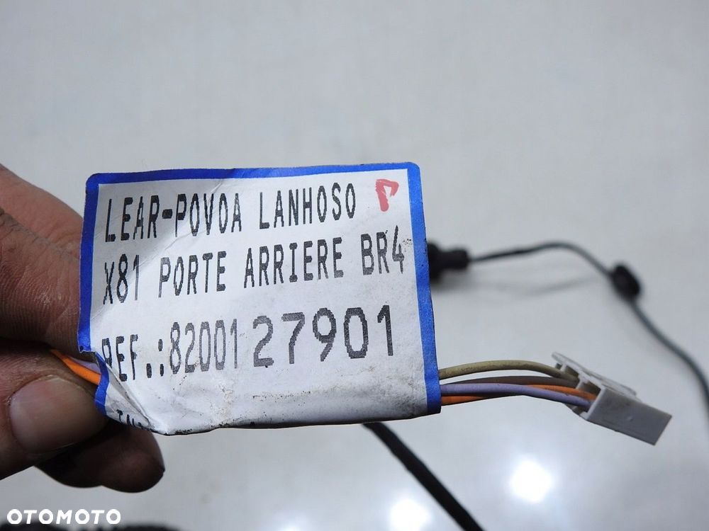 WIĄZKA INSTALACJA DRZWI PRAWY TYŁ ESPACE IV - 10