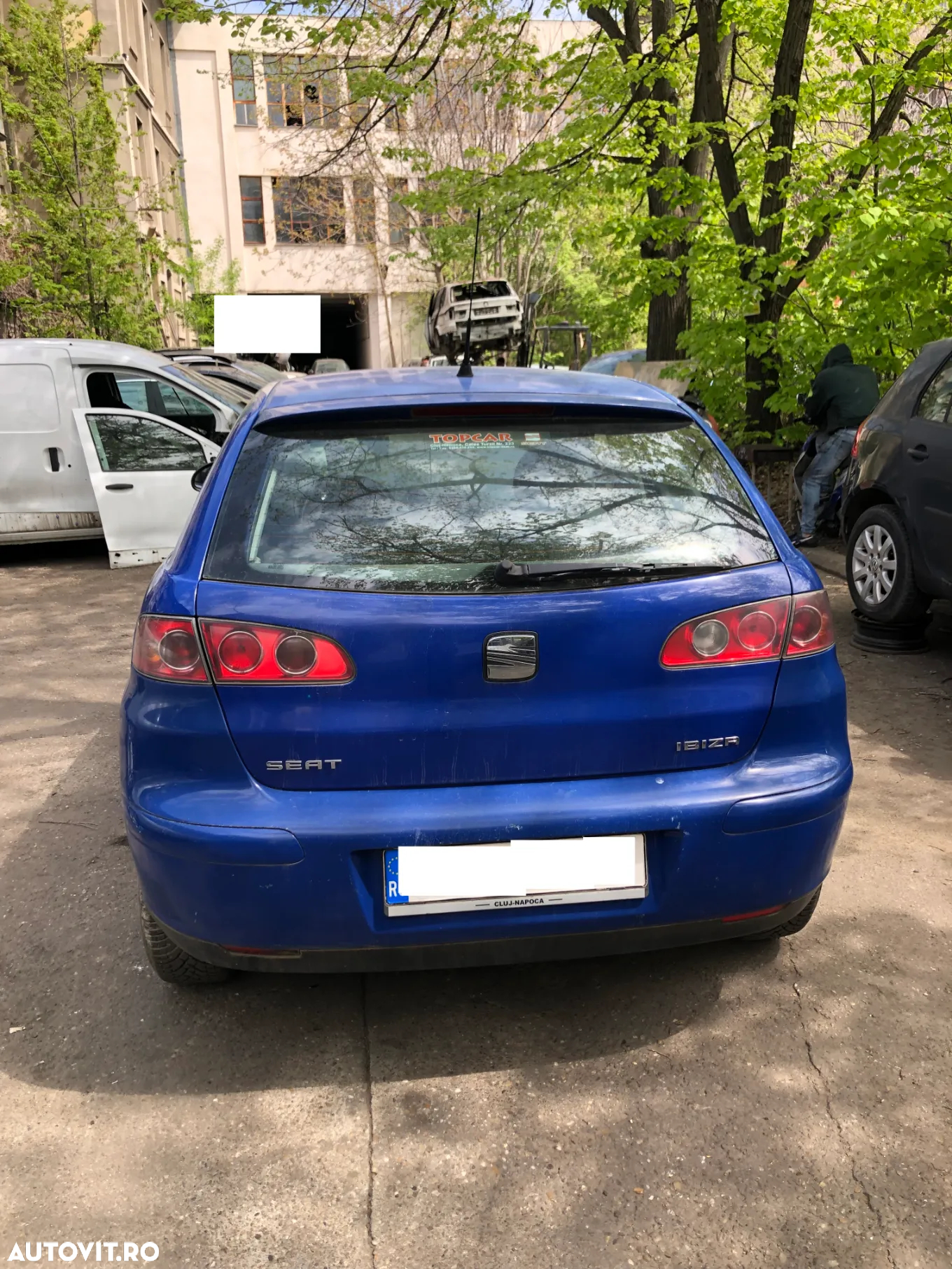 Dezmembrez Seat Ibiza 2005 albastru 1.9 SDI - 10