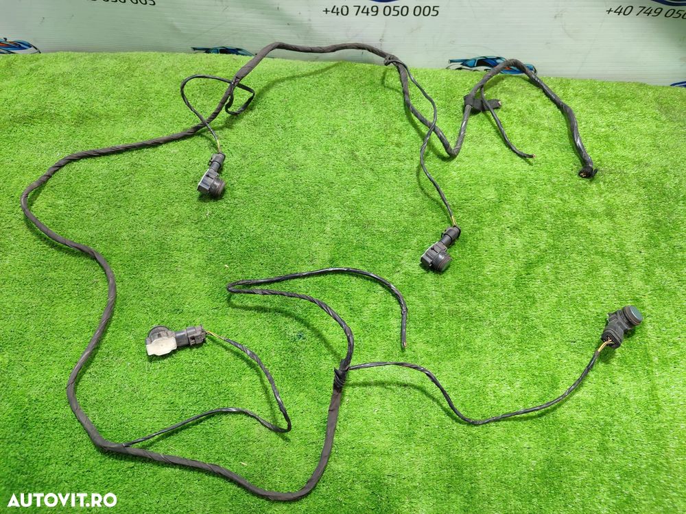 INSTALATIE + SENZORI PARCARE PDC BARA SPATE BMW F20 F30 F31 F15 X5 COD OEM 9261585 / 66209261585 / 0263013574 2011-2019 - 1