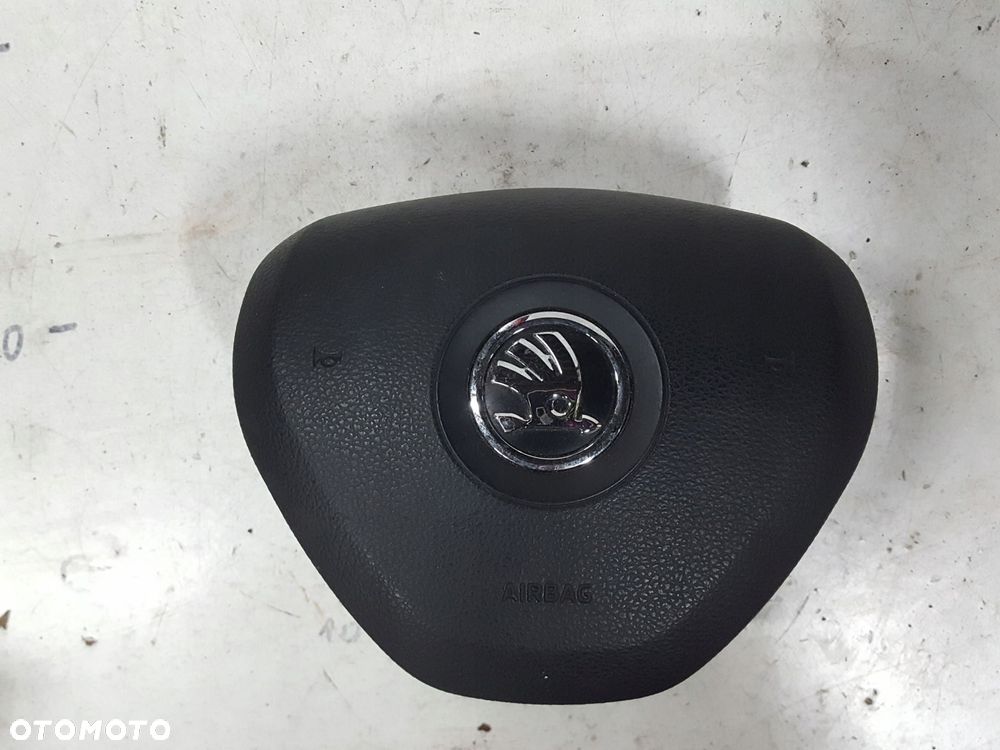FABIA 2 II LIFT 10-14r PODUSZKA AIRBAG KIEROWCY - 1