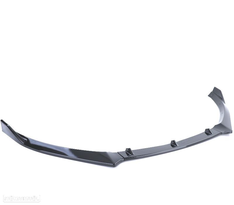 SPOILER LIP VOLKSWAGEN VW GOLF 6 08-12 PRETO BRILHANTE - 4