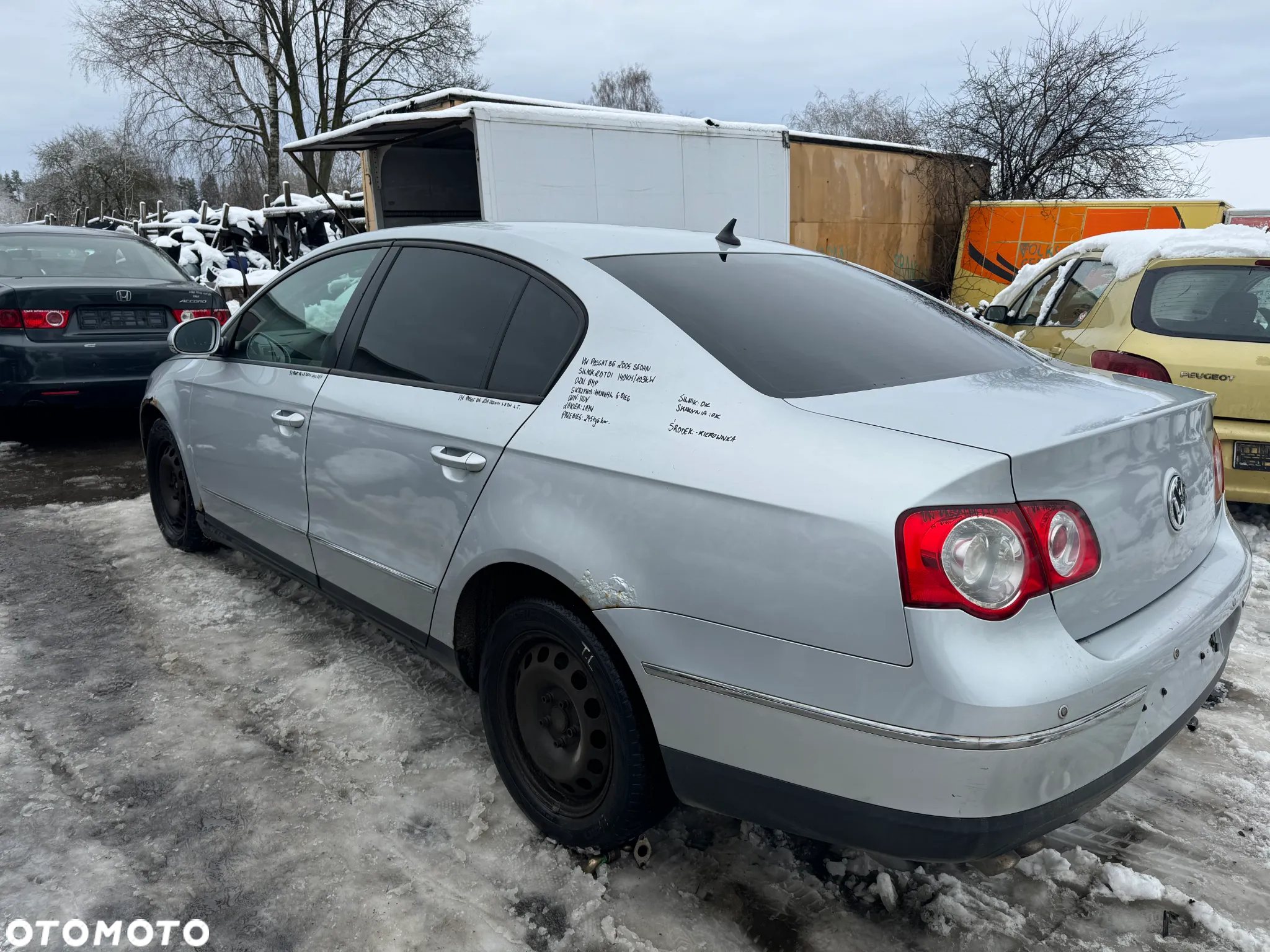 VW PASSAT B6 ZDERZAK PRZÓD PRZEDNI LA7W - 17