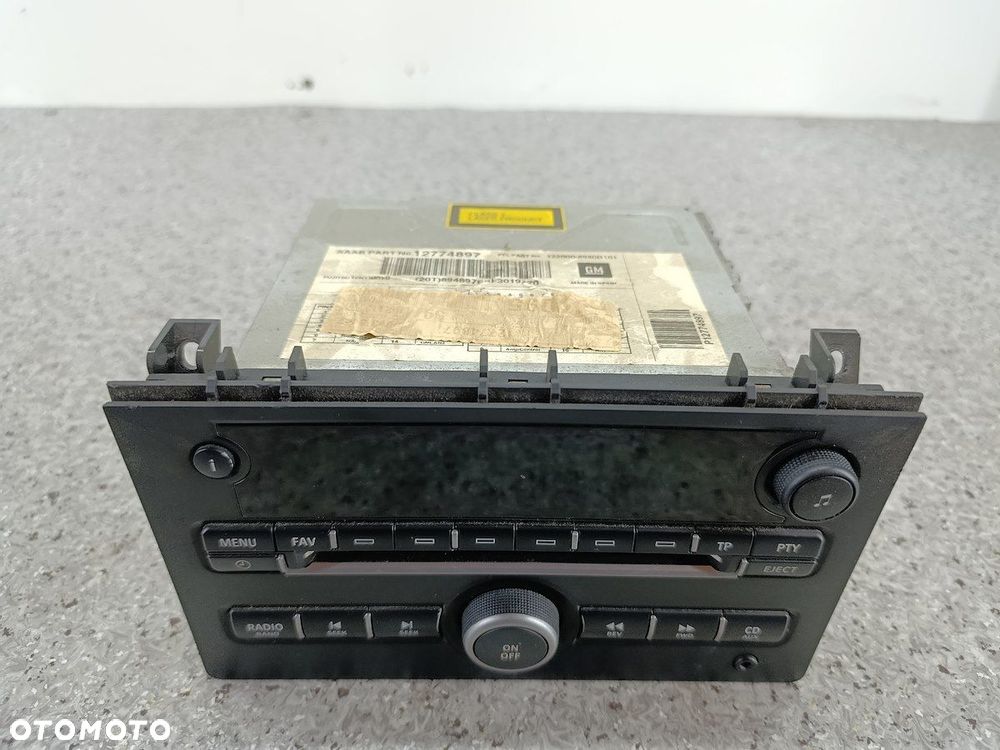 RADIO FABRYCZNE SAAB 9-3 II 12774897 GM - 2