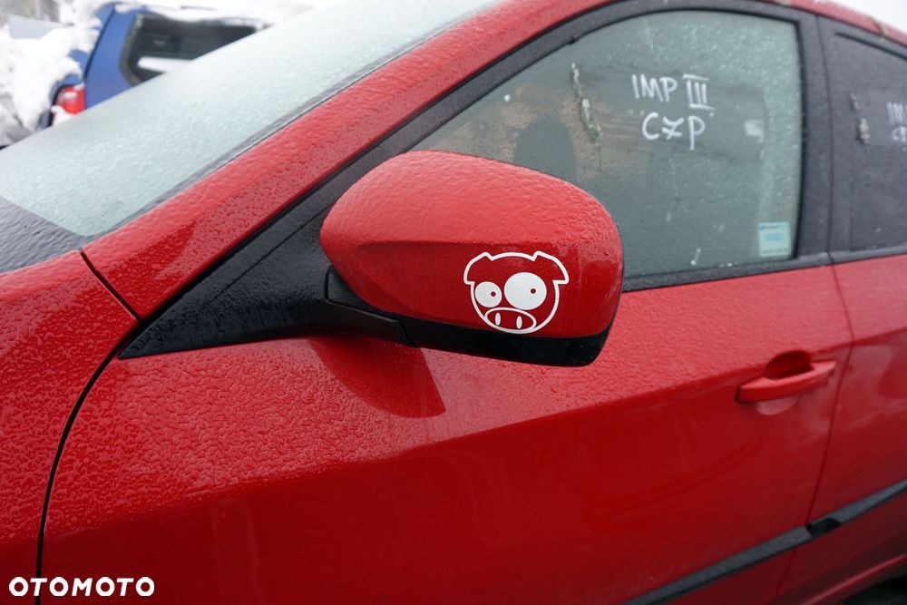 LUSTERKO ELEKTRYCZNE LEWE IMPREZA III GH C7P 91029FG030 CZERWONY SKŁADANE EL SUBARU 2007-2011 - 1