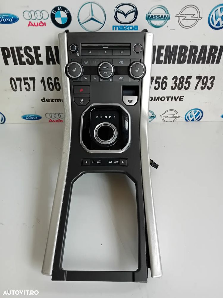 Panou Modul Comenzi Dublu Climatronic Range Rover Evoque L538 Cu Incalzire In Scaune BJ32-14C239-BC - 4