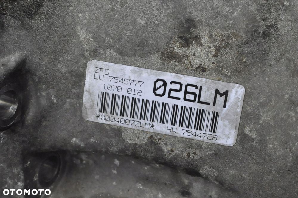 BMW 7 E65 740d 3.9 V8 258KM SKRZYNIA 6HP32 7545777 - 4