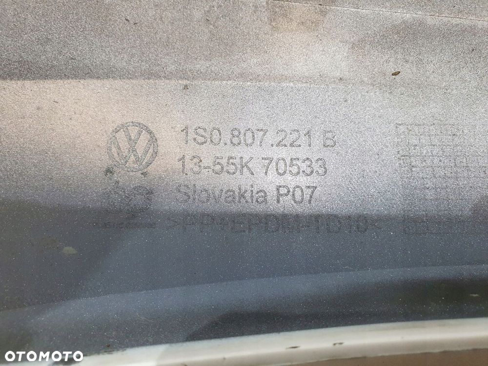 vw up 12-15r zderzak przód przedni oryginał 1s0 - 7