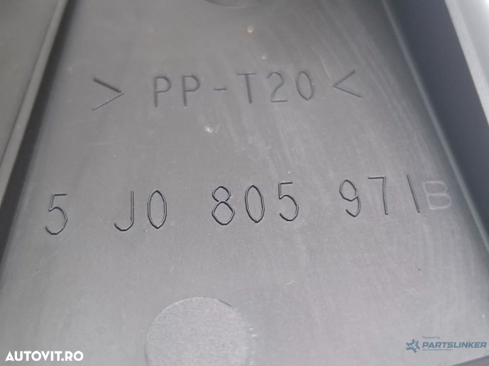 Difuzor captare aer SKODA FABIA II 542 2006 - 2014 1.2 1.2 BBM, CHFA 5J0805971B - 4