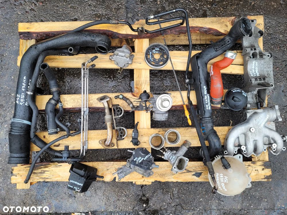 CZĘŚCI DO SILNIKA ASZ 1.9 TDI 130KM POMPA VACUM WSPOMAGANIA ZAWÓR EGR VW - 1