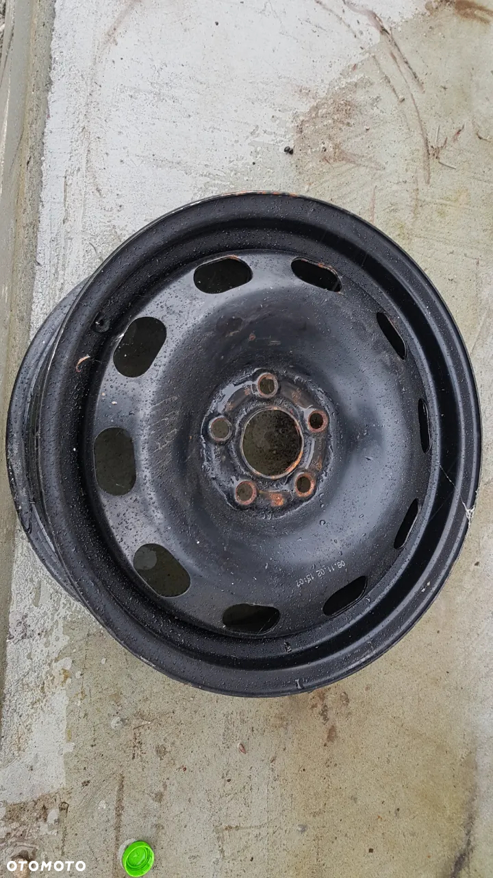 felgi stalowe 15"x6", 5x100mm, cb 57,1 golf 4 bora, leon, toledo, octavia beetle a3 8L - 3