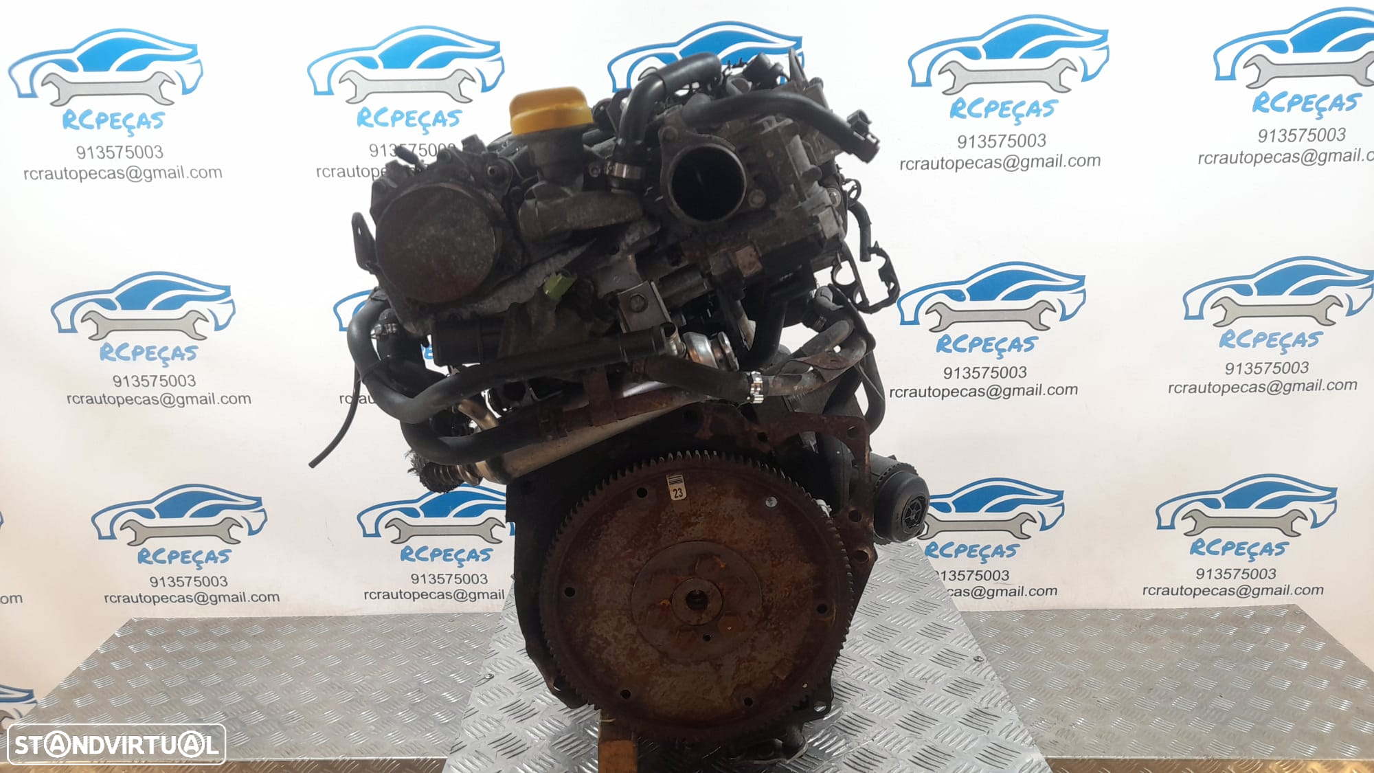 MOTOR COMPLETO 1.9 TID 16V 150CV Z19DTH SAAB 9.3 93 9-3 OPEL ASTRA H VECTRA C ZAFIRA B SIGNUM MOTOR ARRANQUE ALTERNADOR COMPRESSOR AR CONDICIONADO BOMBA DIRECAO DIREÇÃO TURBO INJETOR INJETORES - 8