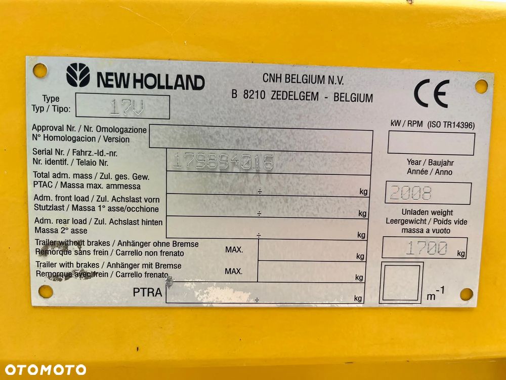 New Holland CX740, 5.18m vario, 2005r. - 8