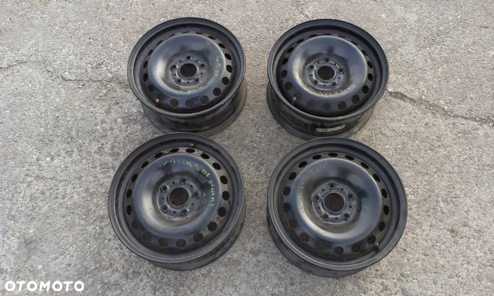 15” - Felgi - 5x108 , r15 cali - CITAN Kangoo Renault Mercedes - oryginał KROMAG GERMANY - KOŁO zapasowe