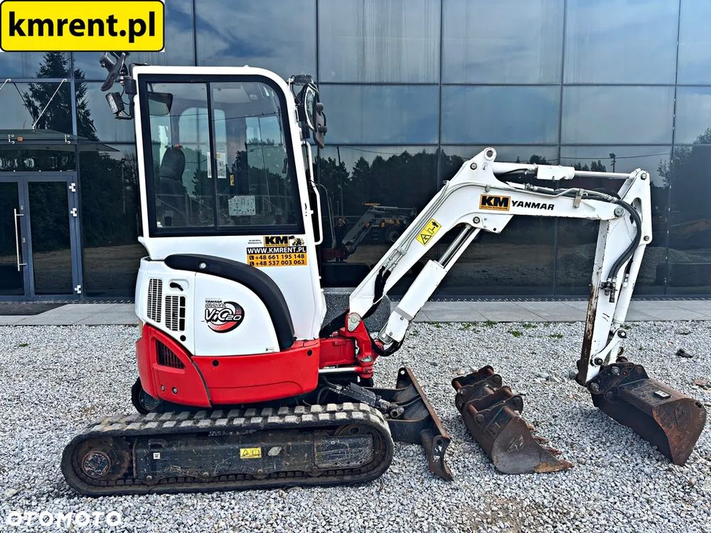 Yanmar VIO 20-4 MINI-KOPARKA 2016R | Wacker Neuson 2503, ET24, 2503, Bobcat E25, Schaeff TC25, Volvo ECR25D, Kubota KX027-4, Komatsu PC22MR-3 - 4