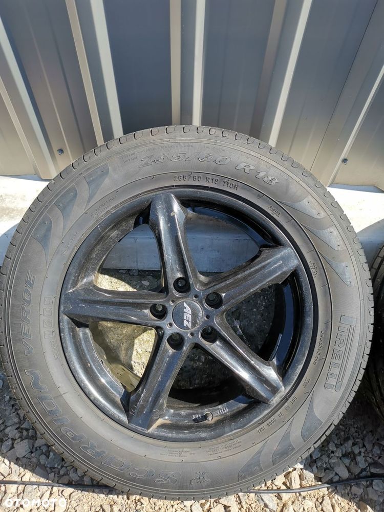 koła felgi aluminiowe vw amarok aez 8.5j 18" et48 265/60/18 - 5