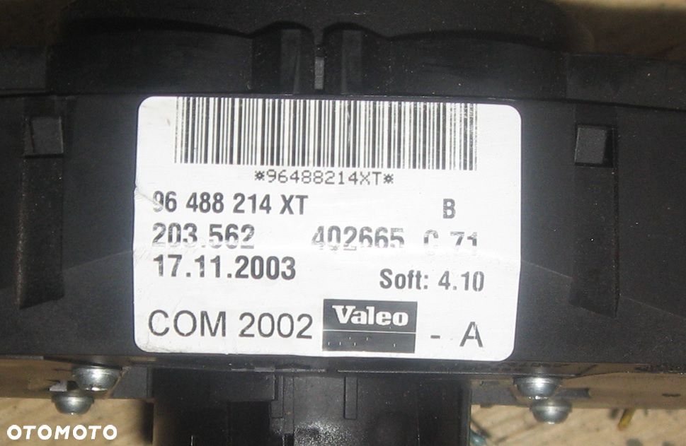 CITROEN C3 przełącznik świateł kierunków manetka 96488214XT - 2