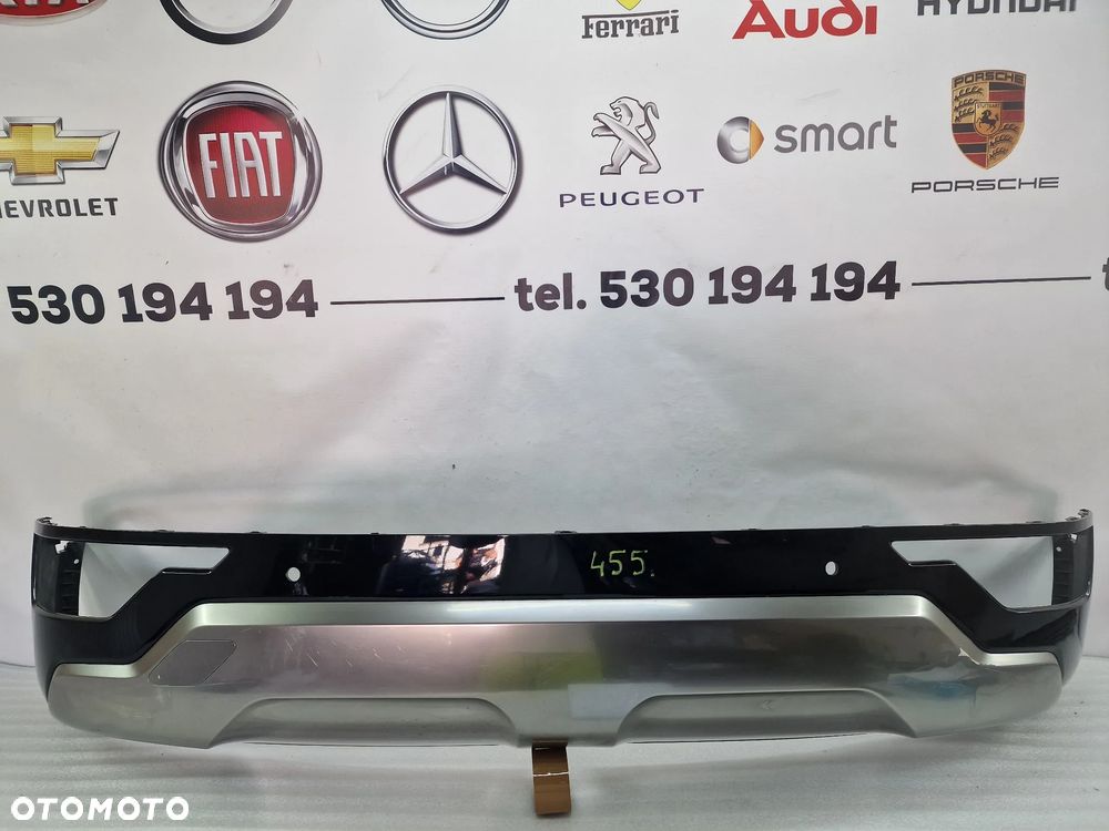 KIA NIRO II 21- DYFUZOR / SPOJLER ZDERZAKA TYLNEGO TYLNIEGO TYŁ , NR 86650-AT050 + 86666-AT050 , NR AUKCJI DT455 - 1
