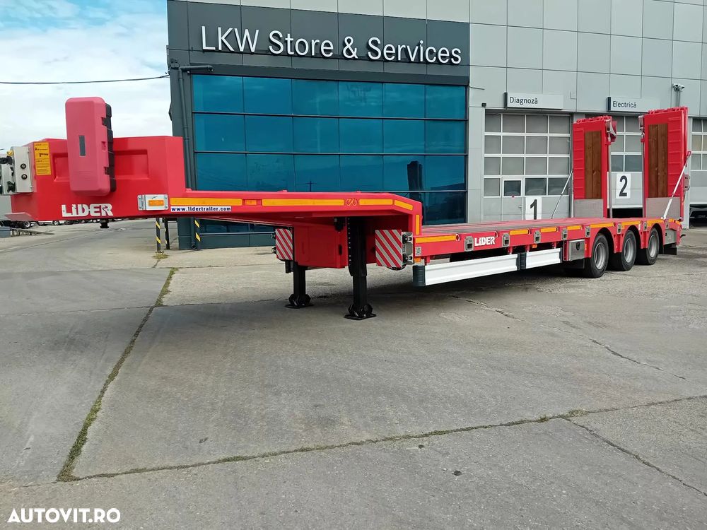 Lider TRAILER/LOW LOADER 3 AXE/3 AXELS, NOU/NEW TOP !!! - 3