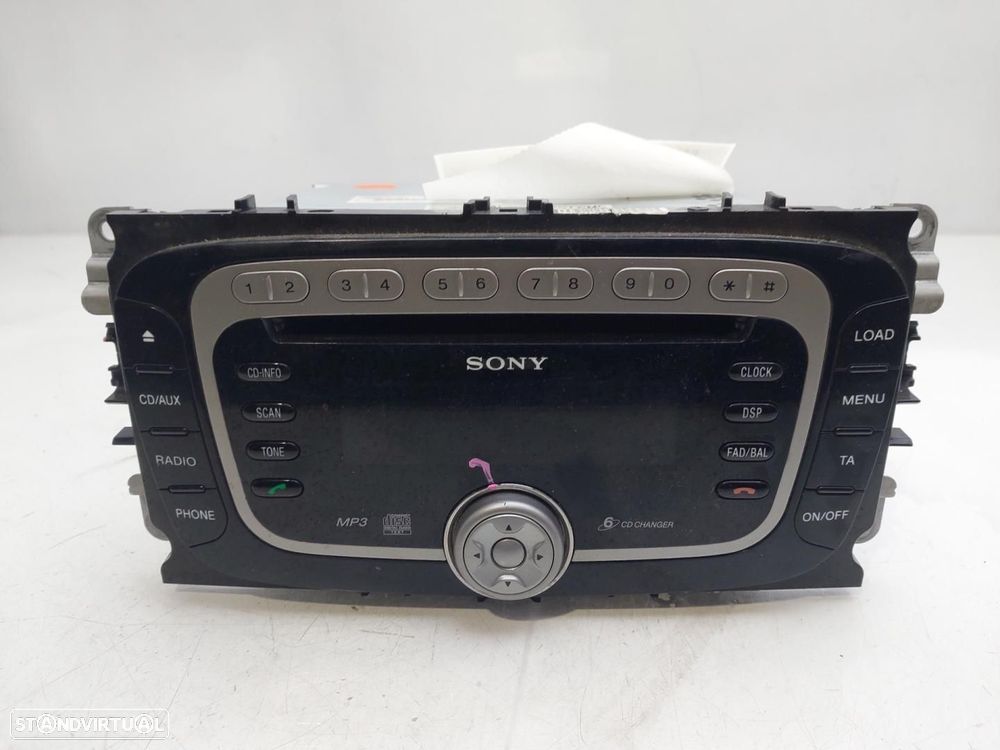 SISTEMA DE ÁUDIO RÁDIO CD FORD MONDEO - 1