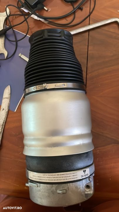 Perna aer telescop amortizor audi q7 vw touareg porsche cayenne orice model supapa bucsa amortizor suspensie electronica - 13