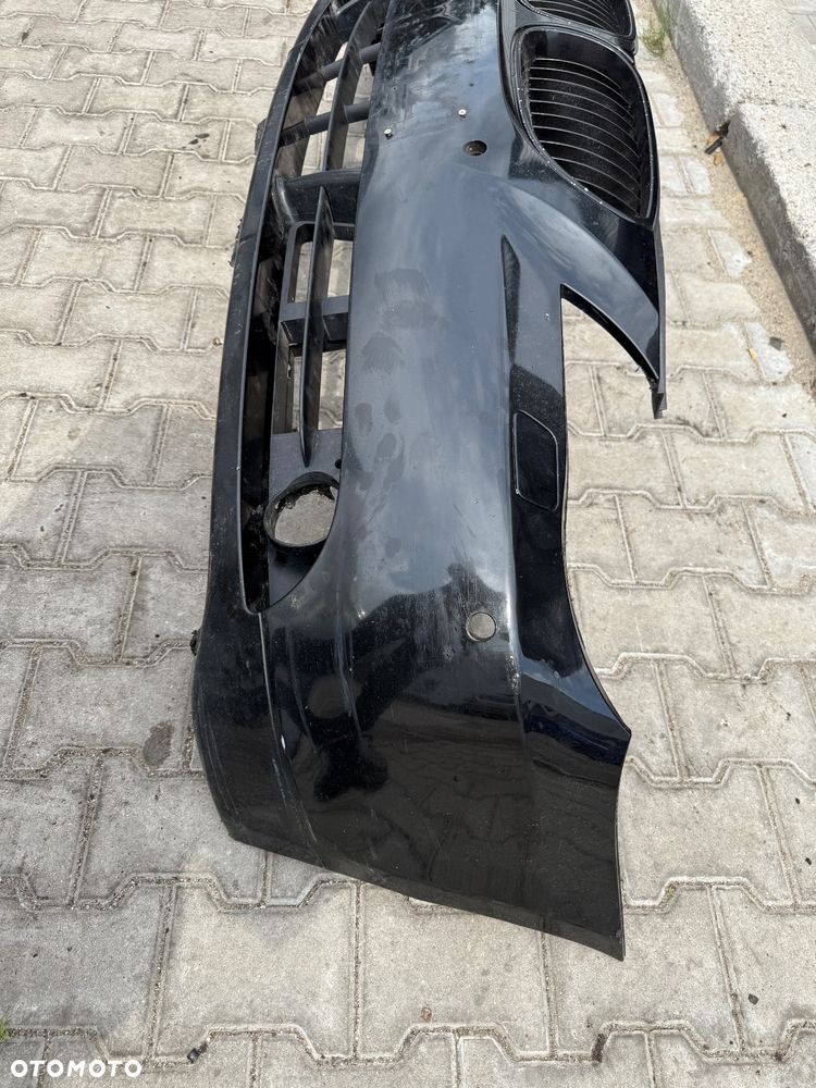 Zderzak przód przedni e60 e61 Czarny 475 Blacksaphire pod pdc przedlift - 5