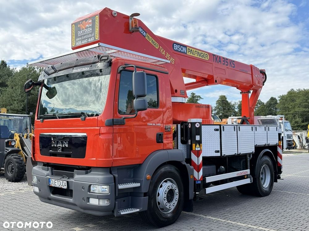 MAN TGM 18.340 Zwyżka BISON Palfinger 35 KS Podnośnik Koszowy - 7