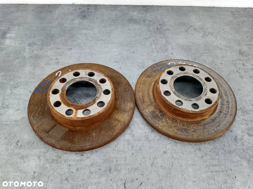 TARCZE HAMULCOWE TYŁ AUDI A4 B6 TARCZE HAMULCOWE TYŁ 2.0 20V - 1