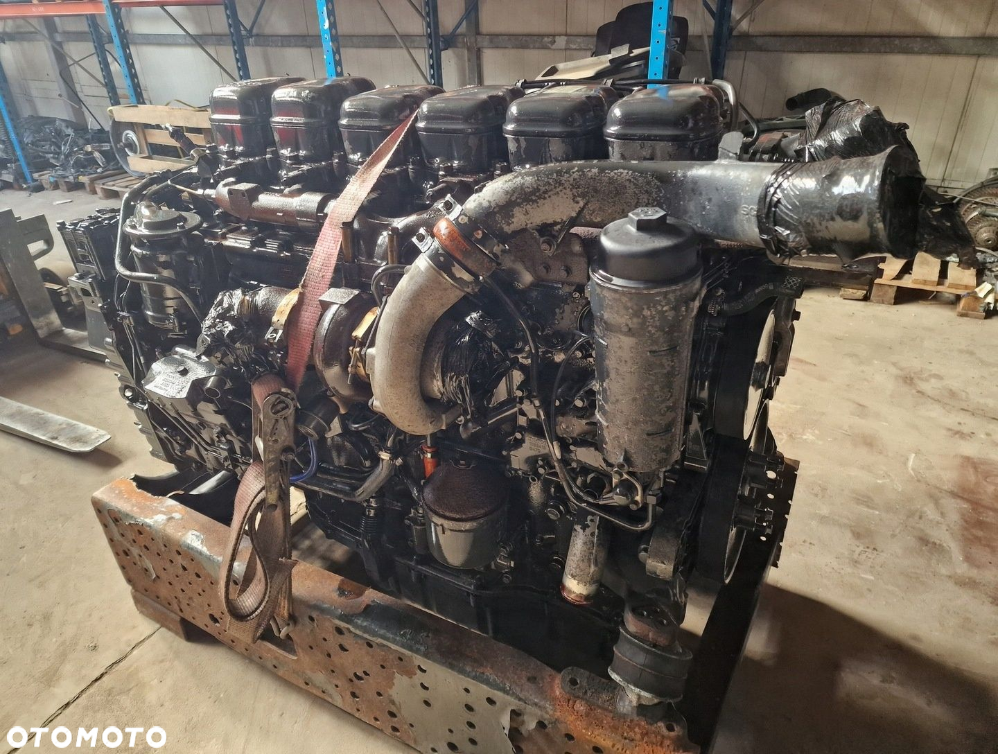 Silnik Kompletny Scania R 450 Euro 6 DC13147 - 16