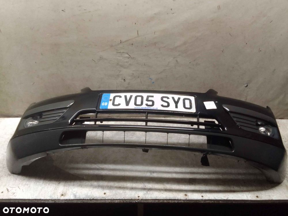 ^ ZDERZAK PRZÓD PRZEDNI DO FORD FOCUS MK2 II F3 CZARNY HALOGENY - 2