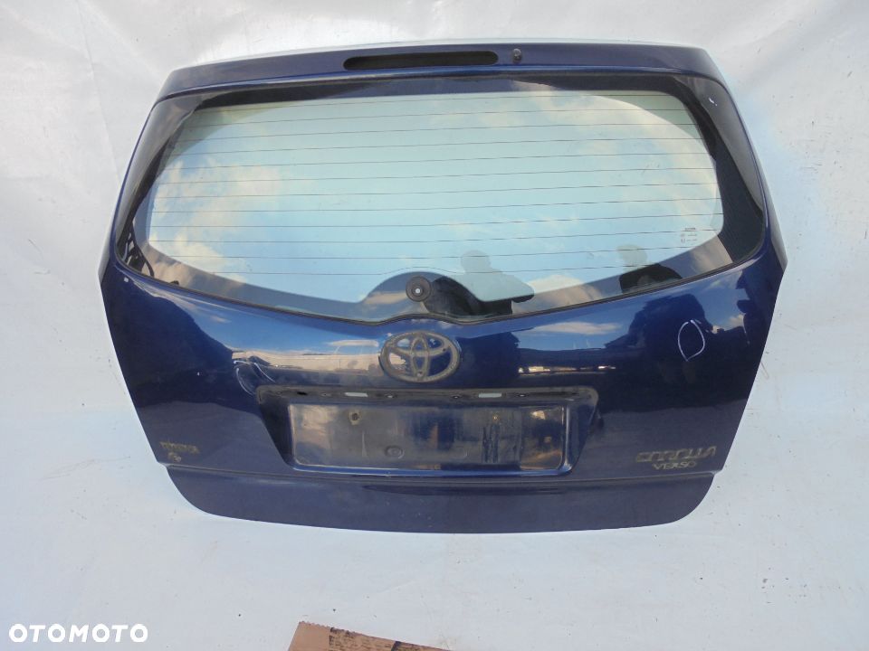 KLAPA TYŁ TYLNA GOŁA BEZ SZYBY 8P4 COROLLA VERSO II  F-VAT - 4