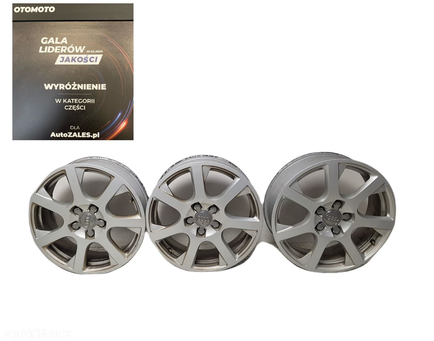 ALUFELGA FELGA ALUMINIOWA AUDI Q5 I 1 08-16 7.0 x 17r 5x112 ET37 8R0 8R0601025D - 1