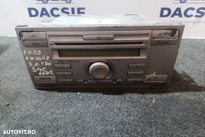 Radio cd 6M2T-18C815-AG 6M2T18C815AG Ford C-Max 1 [2003 - 2007] Miniv - 1
