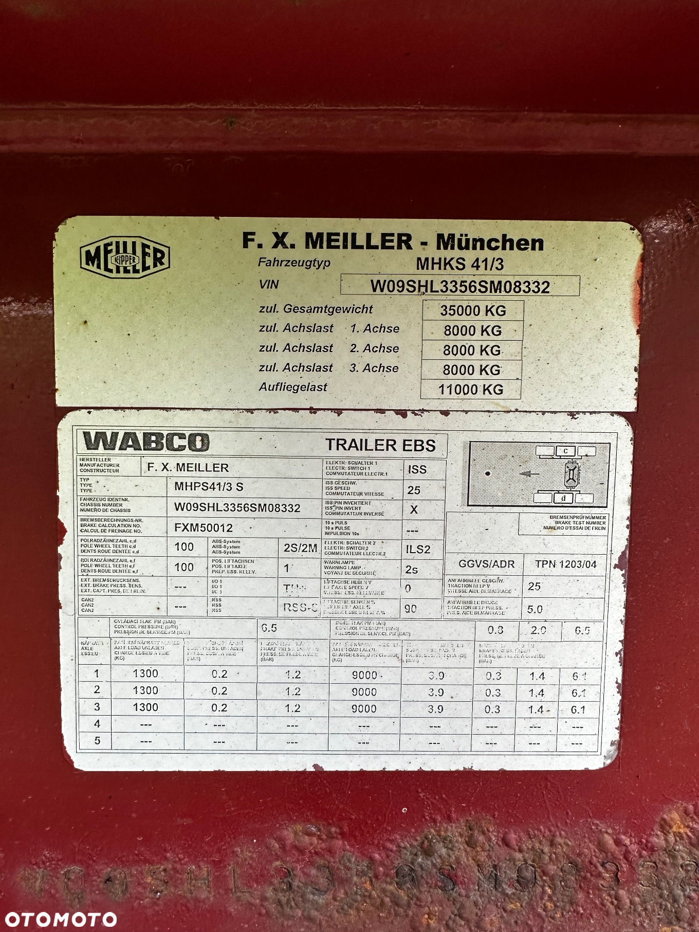 Meiller MHKS 41/3 Naczepa Wywrotka - 9