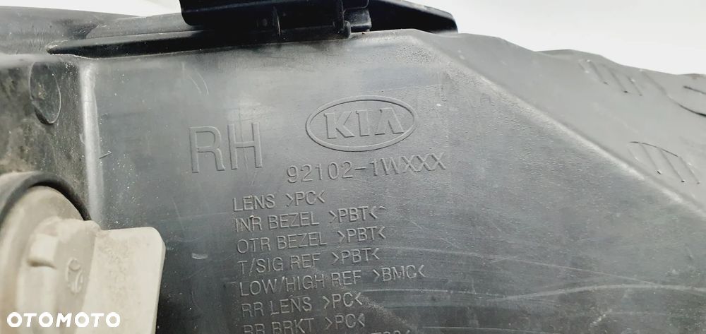 Kia Rio 3 III lampa przednia prawa EU - 9